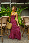 Mango Sunset Maile Dress by EHA Culture