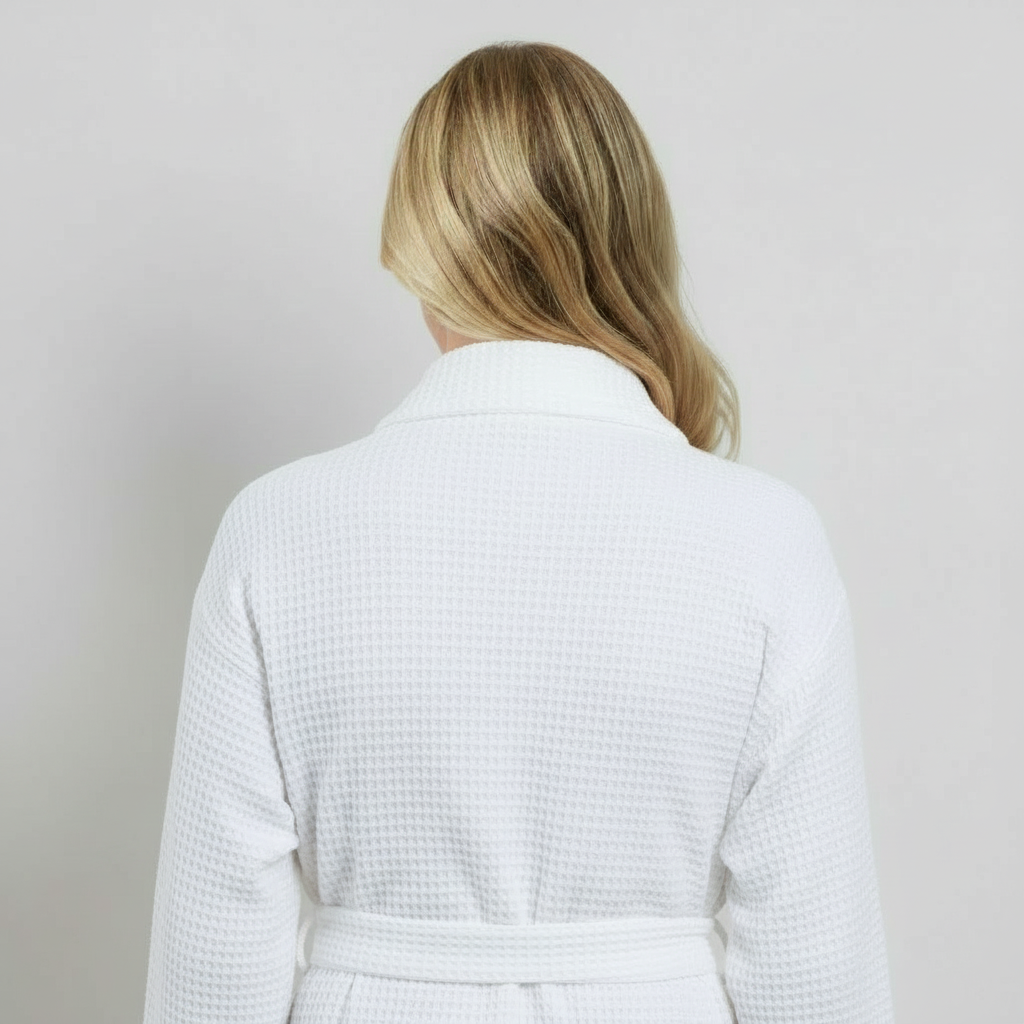 Waffle Robe Womens – Lightweight, Quick-Dry Spa Comfort by Lotus Linen