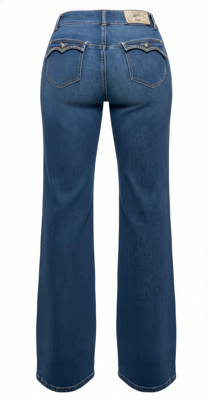 Forbidden Fit Wide Leg Jean - Savage Wash