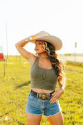 The Original, Viral Boot Stitch Western Tank Top by Wild Junkie