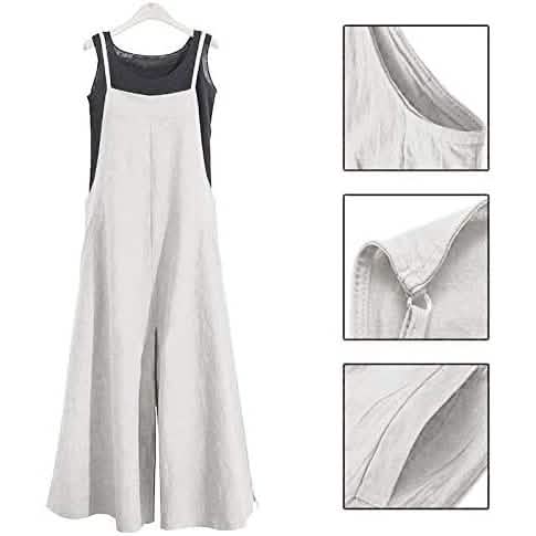 Women's Casual Loose Long Wide Leg Jumpsuits by DailySale