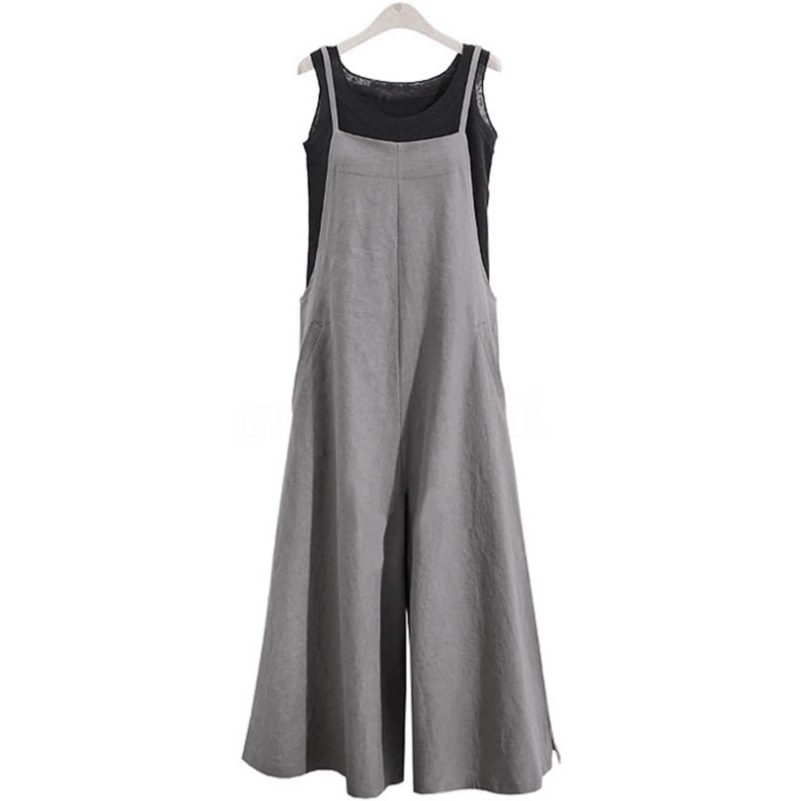 Women's Casual Loose Long Wide Leg Jumpsuits by DailySale