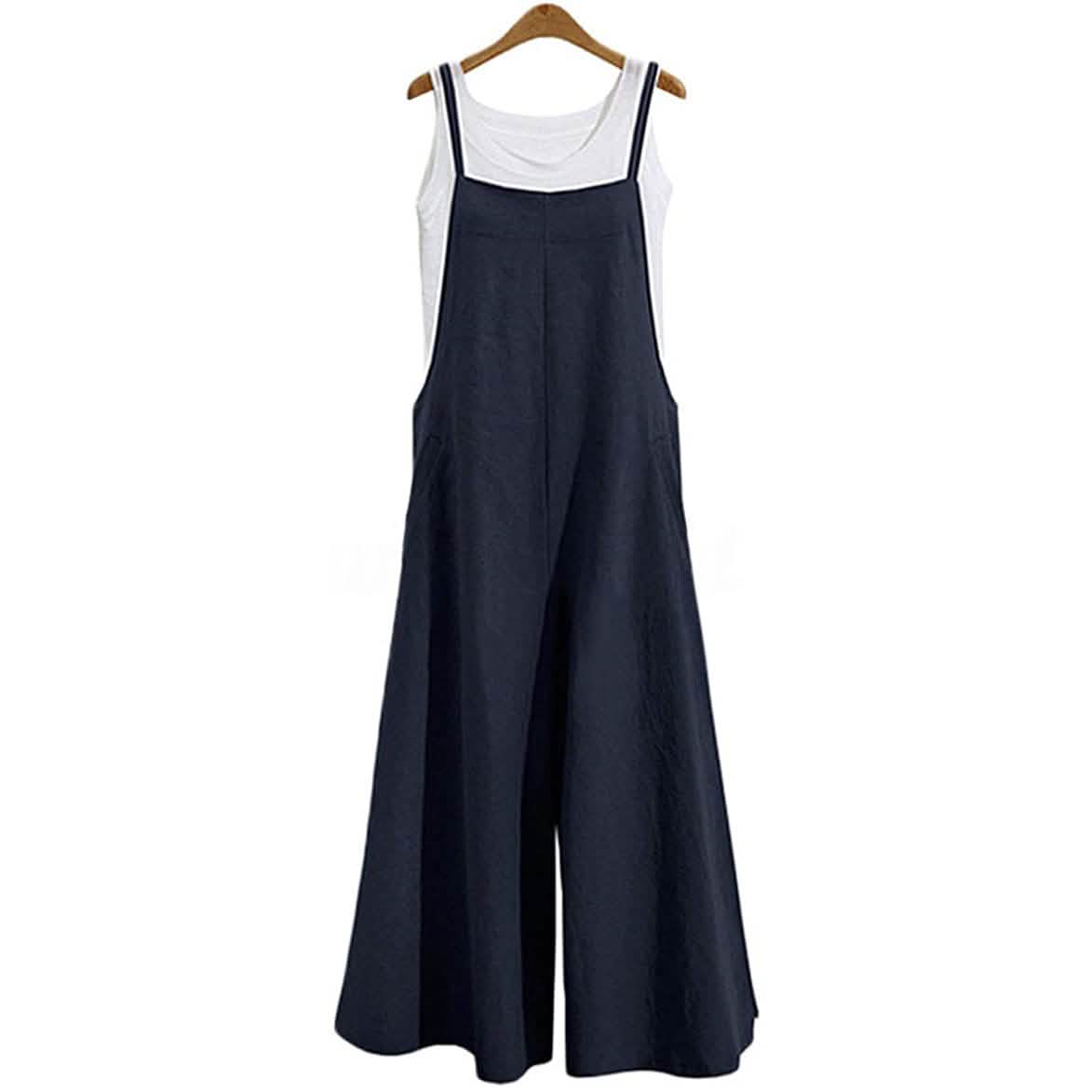 Women's Casual Loose Long Wide Leg Jumpsuits by DailySale
